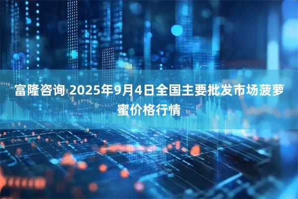 富隆咨询 2025年9月4日全国主要批发市场菠萝蜜价格行情
